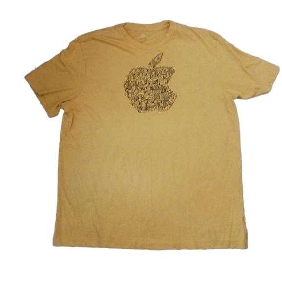 Gold Apple Graphic Tee - Picture 6 of 7